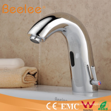 High-End Brass Automatic Sensor Faucet Tap with Hot Cold Water